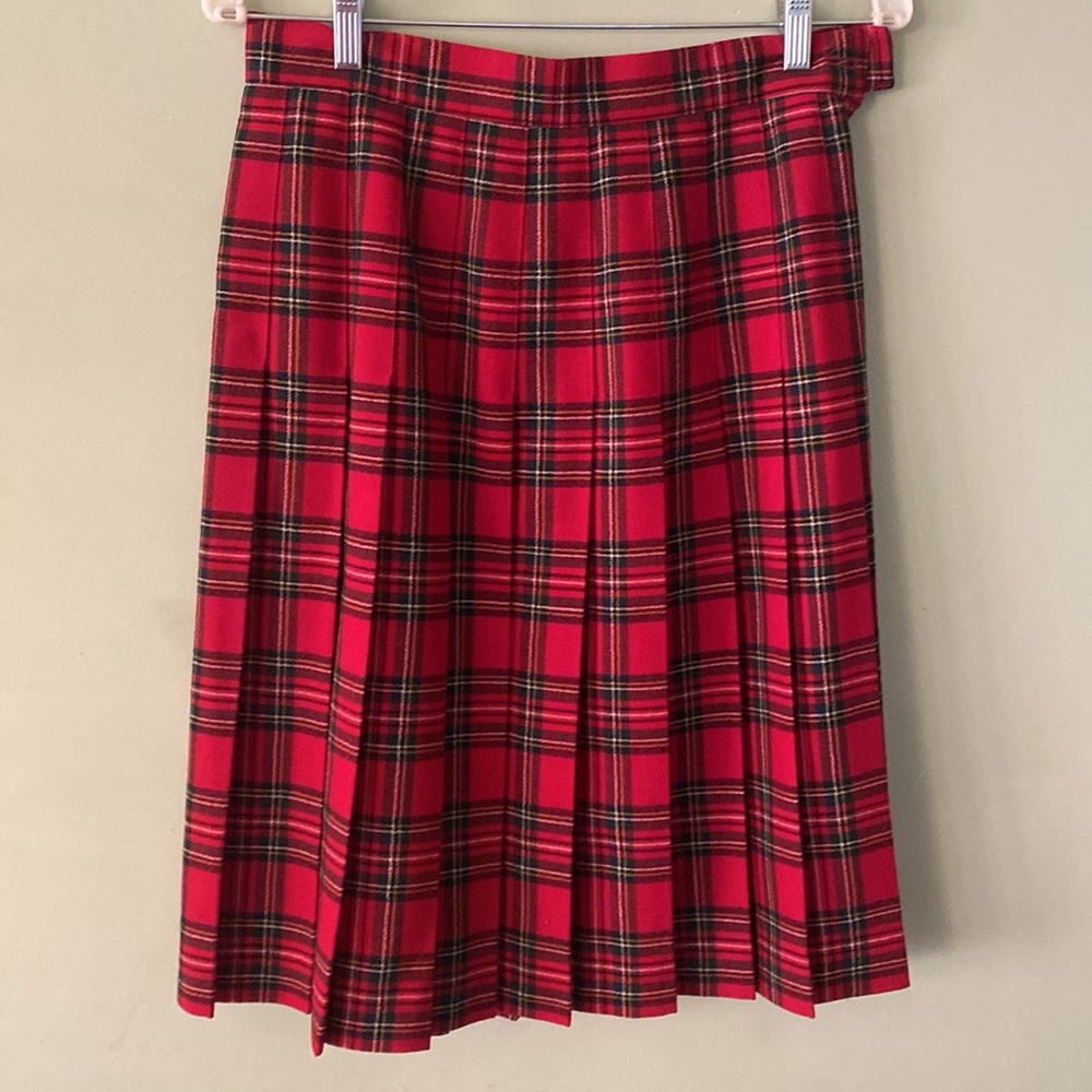 Vintage Casual Corner Plaid Skirt size 10